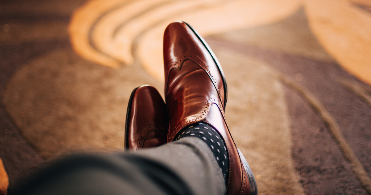 NEW BOSS IMPLEMENTS NEW DRESS CODE, ALL MEN’S SHOES MUST BE LEATHER