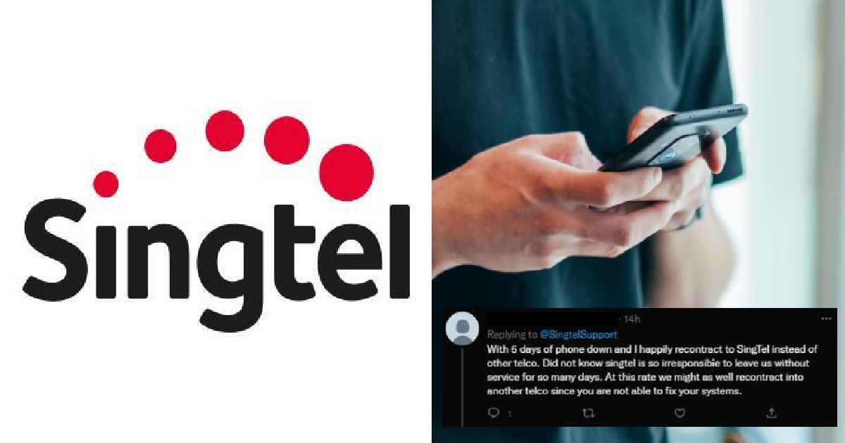 SINGTEL “SORRY” AFTER THEIR USERS HAD SERVICES DISRUPTED FOR DAYS