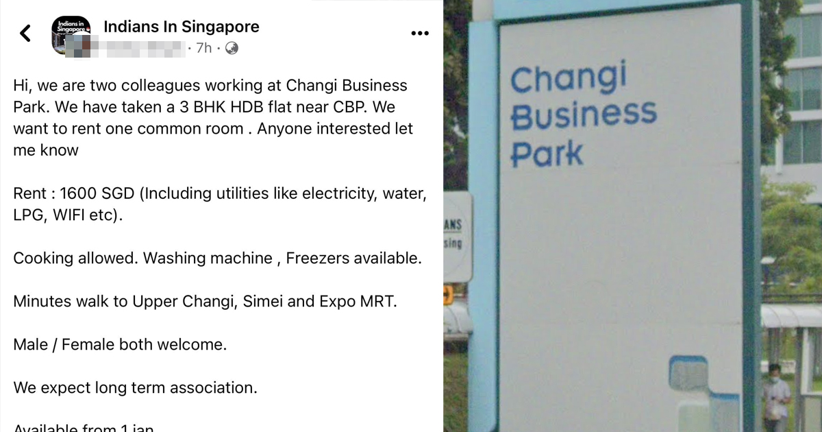 FOREIGNER OPENLY SUBLETS HDB ON FACEBOOK, NETIZENS EXPOSED HIM