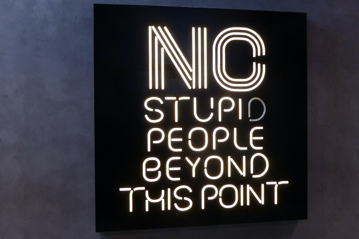 BUSINESS MANAGER SAYS NO CURE FOR STUPIDITY, THERE WILL ALWAYS BE POOR PEOPLE
