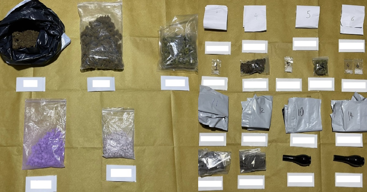 SIBLINGS ARRESTED FOR DRUG OFFENCES, ABOUT 1KG OF CANNABIS & OTHER DRUGS SEIZED