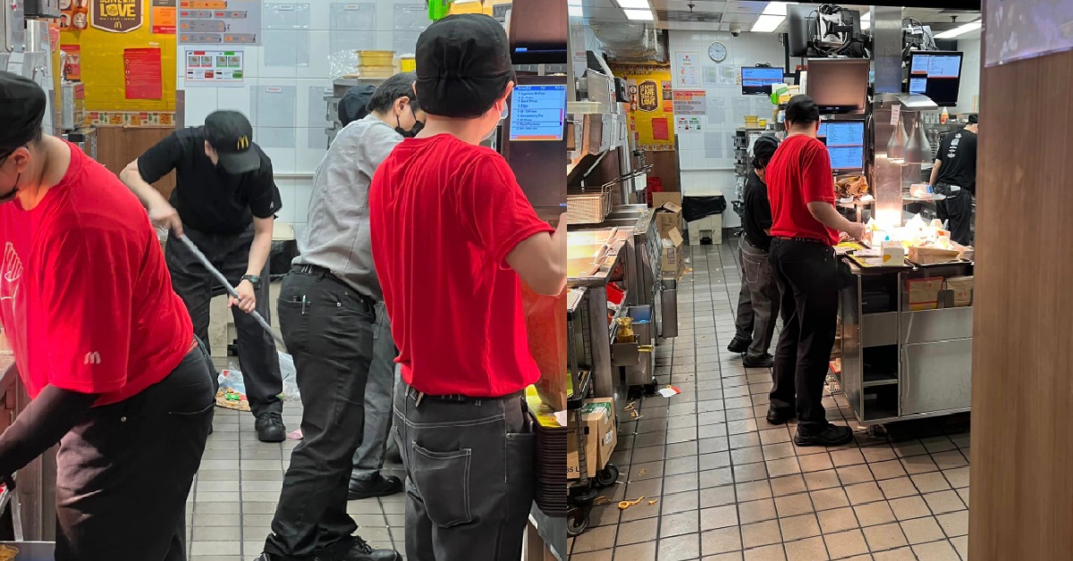 MAN WENT TO MCDONALD’S @ LOYANG TO ORDER, ONLY GOT HIS FOOD 1.5 HOURS LATER