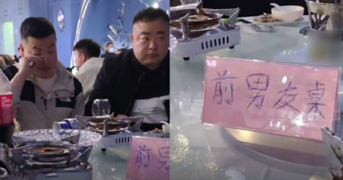 BRIDE INVITES EX-BFS AND PLACES THEM ALL ON THE SAME TABLE FOR HER WEDDING