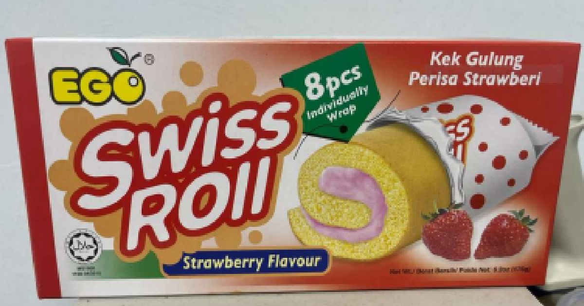 EGO STRAWBERRY SWISS ROLLS BEING RECALLED EXCESSIVE SORBIC ACID LEVELS – SFA