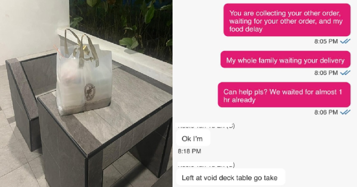 FOODPANDA RIDER COLLECTED CUSTOMER’S FOOD, THEN WAITS FOR SOMEONE ELSE’S ORDER INSTEAD OF DELIVERING