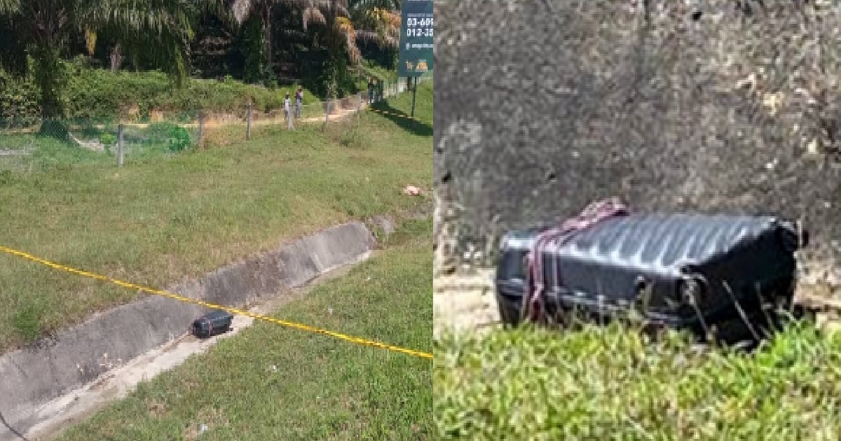 HEADLESS & CHOPPED-UP BODY FOUND INSIDE LUGGAGE ON M’SIA EXPRESSWAY