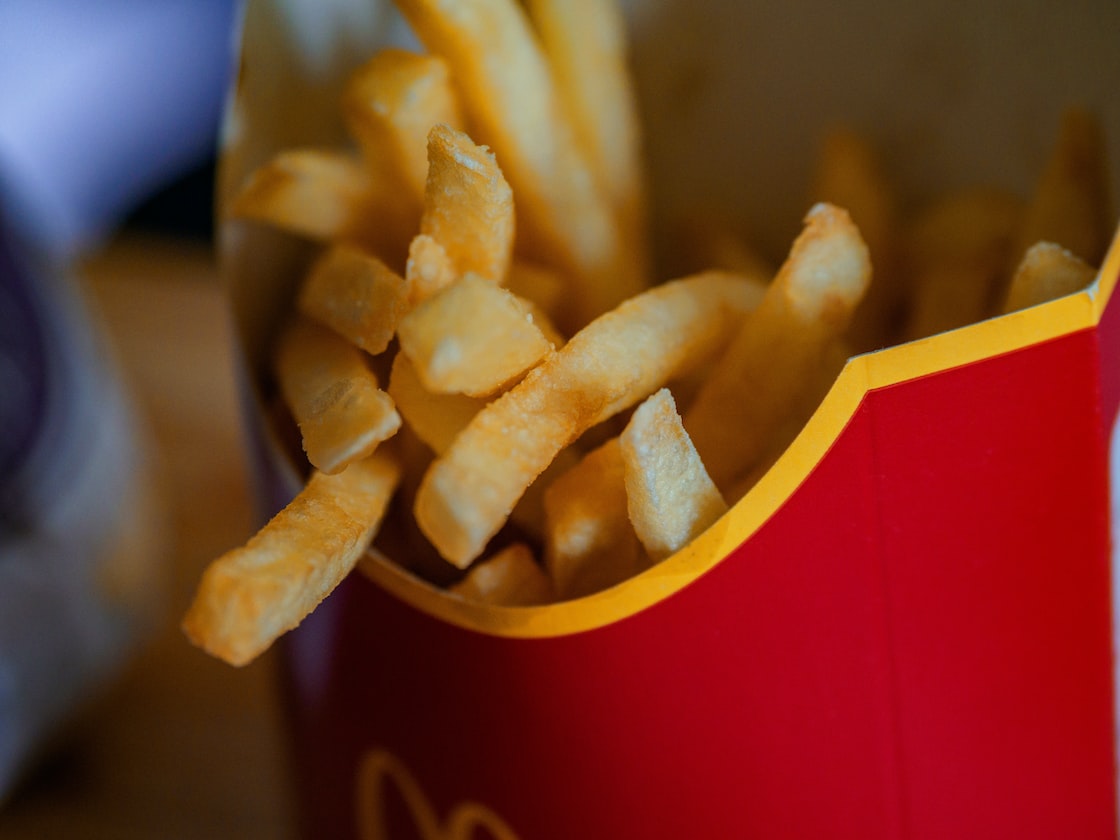 GF WANTS TO HAVE MCDONALD SUPPER EVERY NIGHT UNTIL SHE LOOKS LIKE A BURGER