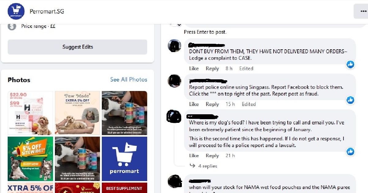 WOMAN PLACED ORDER WITH PET SHOP ON 7 JAN, UNTIL NOW ITEM HAVEN’T RECEIVE