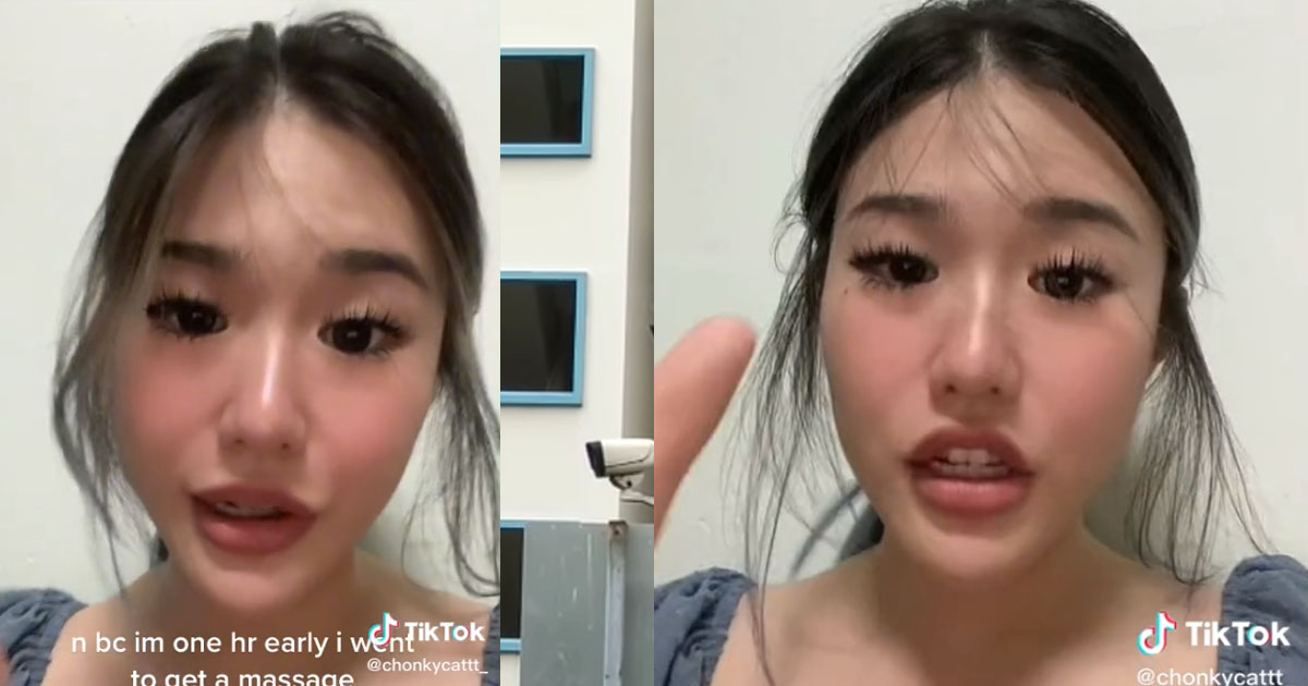 GIRL GO MASSAGE SHOP, VIET GIRL SUDDENLY STRIP DOWN & SHOWS HER NEI NEI POK