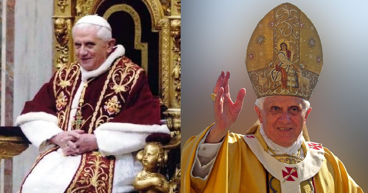 FORMER POPE BENEDICT XVI, DIED ON NEW YEAR’S EVE AT THE AGE OF 95
