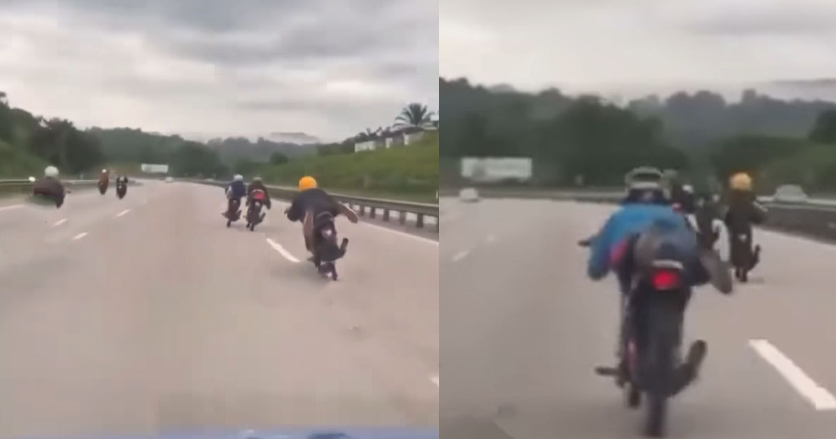 BODOH M’SIAN MOTORBIKE RIDERS RIDING LIKE ‘SUPERMAN’ RACING TO THE AFTERLIFE