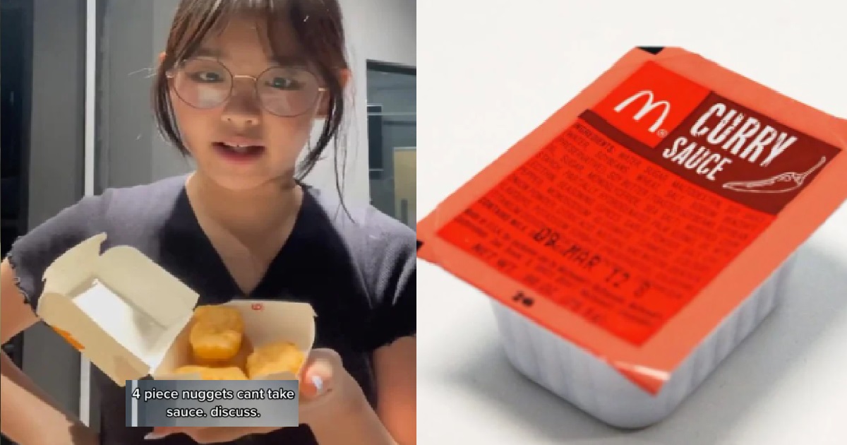 WOMAN BOUGHT 4-PC MCDONALD’S NUGGETS BUT GOT DENIED CURRY SAUCE, MUST AT LEAST 6-PC