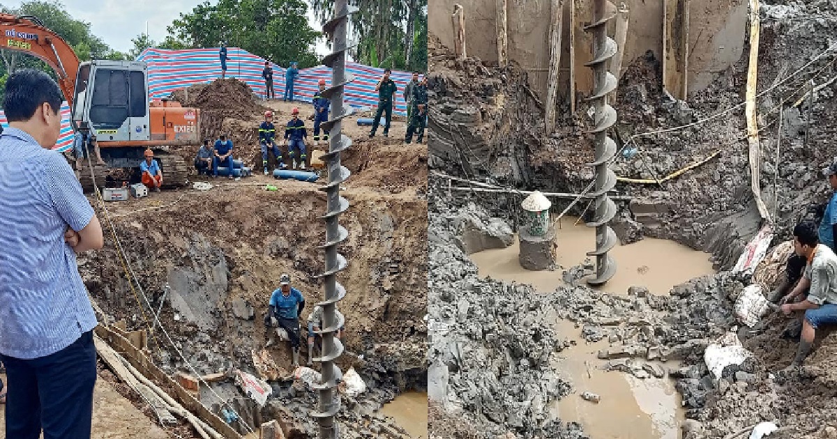 BODY 10 Y.O BOY WHO DIED AFTER BEING TRAPPED IN 35M OF CONCRETE, RETRIEVED AFTER 2 WEEKS
