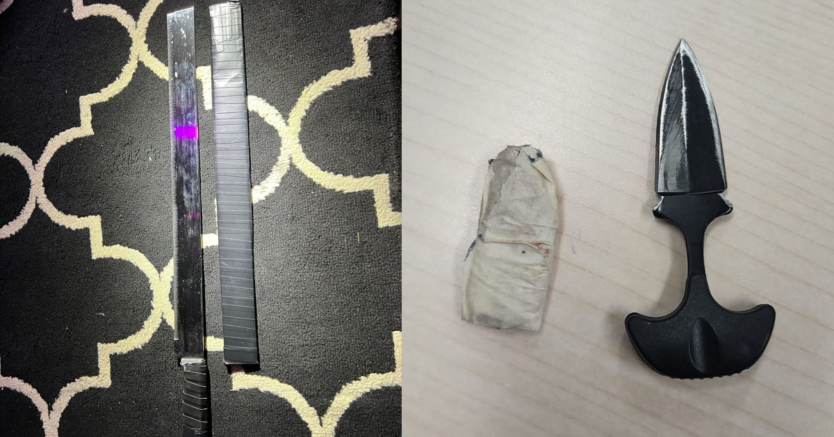 107 PEOPLE CHECKED, OPERATION AGAINST SECRET SOCIETY, WEAPONS SEIZED