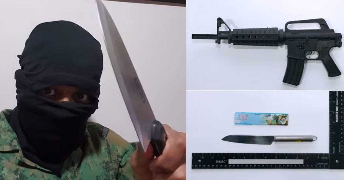18 Y.O S’POREAN DETAINED: INTENDED TO ATTACK ARMY CAMPS & STAB PEOPLE IN ALLEYS