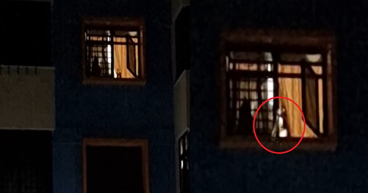 HDB RESIDENT POURS URINE & THROWS CIGG BUTTS OUT OF BEDROOM WINDOW EVERY MORNING
