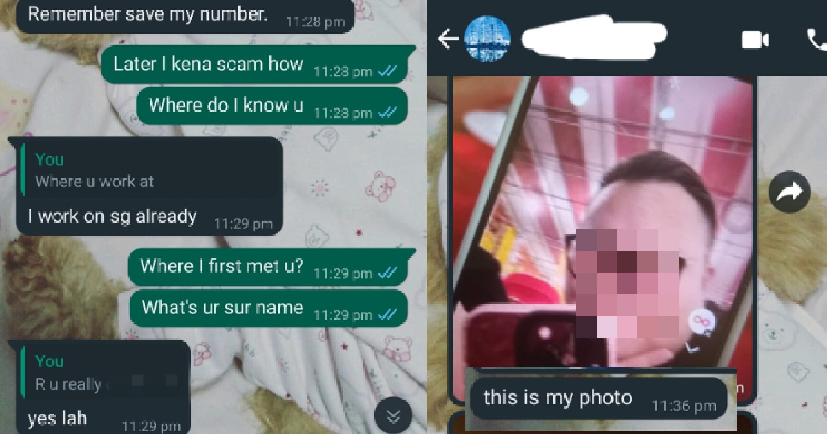 S’PORE WOMAN EXPOSES SCAMMER, WHO GETS ANGRY & CLAIMS HE IS FROM SALAKAU & THREATENS HER