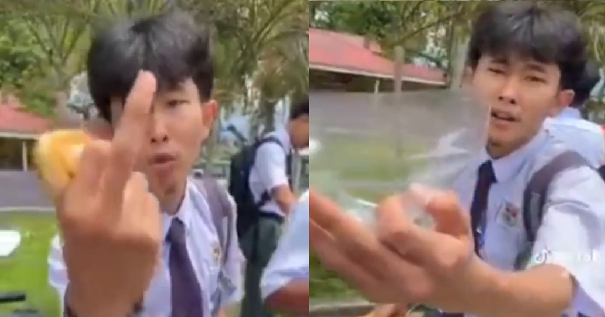 M’SIAN STUDENT SAYS S’PORE IS “NOTHING BUT A KAMPUNG, EVEN YOUR WATER COMES FROM US”