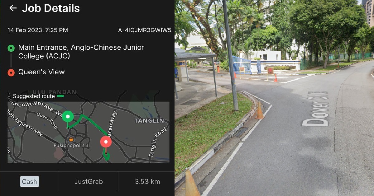 GRAB DRIVER SCOLDED BY PAX FOR WAITING @ MAIN ROAD INSTEAD OF ENTRANCE