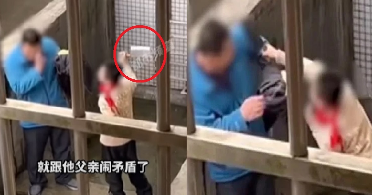 PRC BOY TAKES CHOPPER & THREATENS DAD AFTER HE GOT BANNED FROM PLAYING GAMES