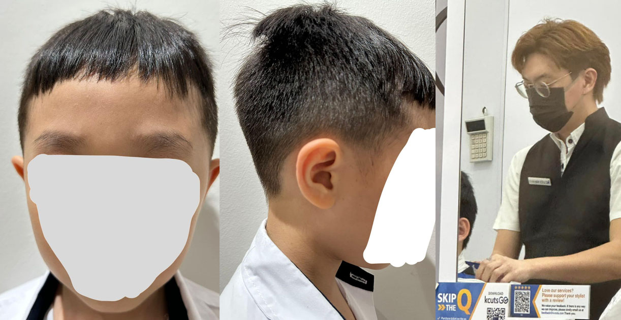 HAIR STYLIST AT KCUTS NEX SCREWS UP BOY’S HAIRCUT