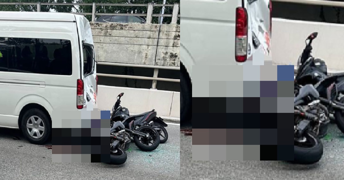 26 Y.O WOMAN KILLED AFTER COLLISION BETWEEN MOTORCYCLES & MINIBUS @ TPE
