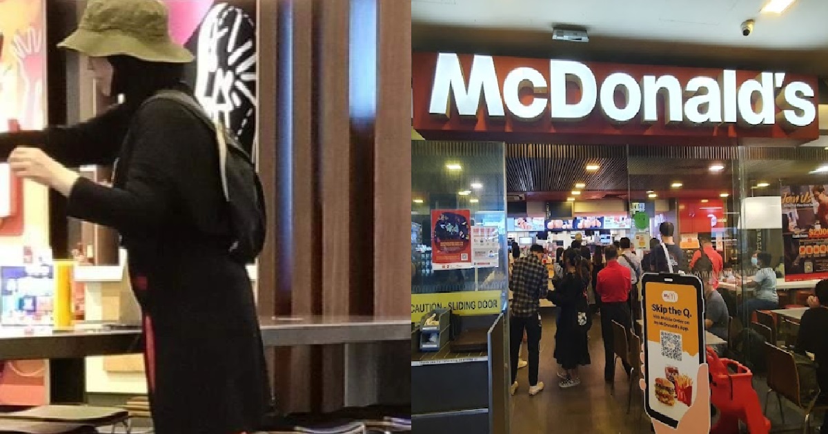 GUY NOT ENOUGH MONEY TO PAY FOR MCDONALD’S MEAL, KIND WOMAN PAID FOR HIM