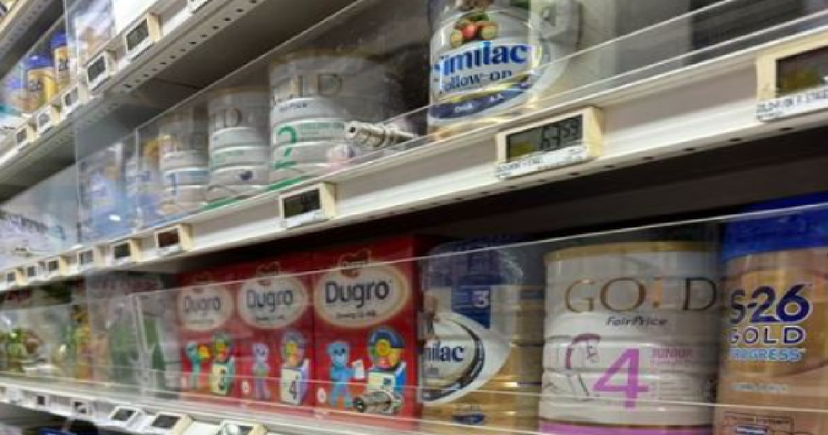 MAN WHO STOLE MILK POWDER TINS FROM NTUC & RESOLD THEM ONLINE, JAILED 3 WEEKS