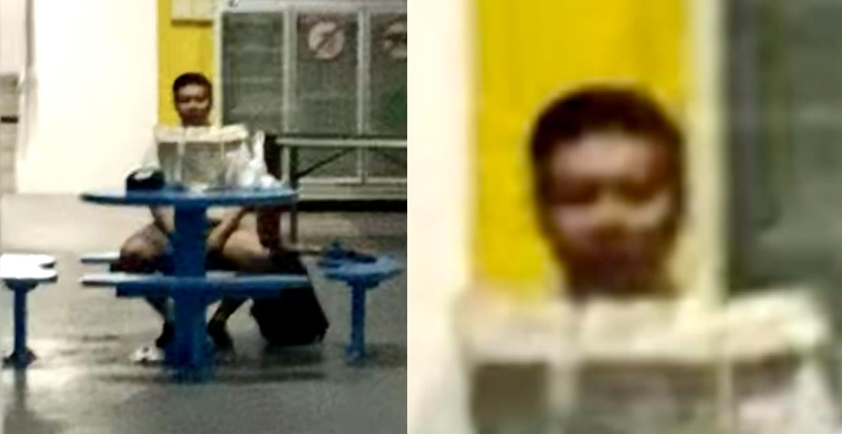 YISHUN MAN SITS AT VOID DECK AND PCC WHILE STARING INTENSELY AT WOMEN