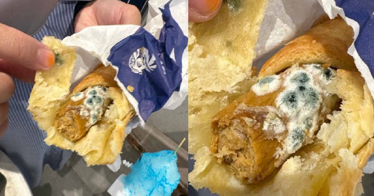 BOY ATE MOULDY HOTDOG FROM COFFEE CHAIN, FURIOUS MUM GETS ONLY A VOUCHER AS COMPENSATION