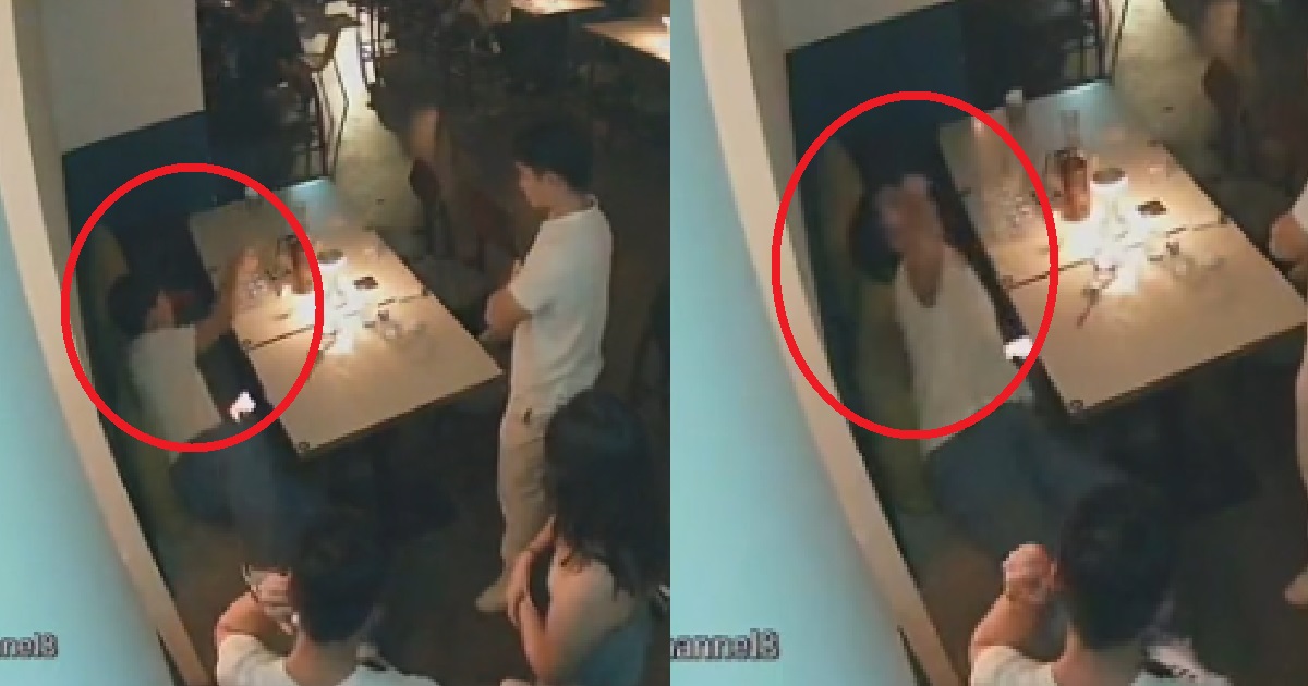 S’PORE MAN STOLE ALCOHOL FROM ANOTHER TABLE WHILE THEY WERE ON A SMOKE BREAK