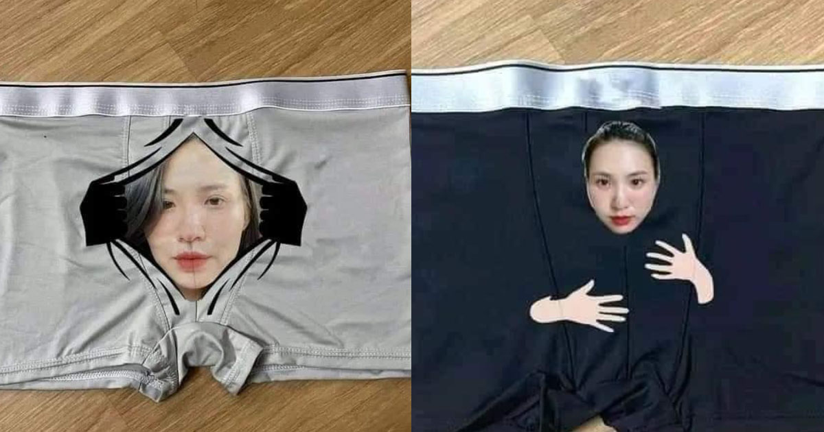 GF SEWS HER FACE ON BF’S UNDERWEAR TO PREVENT HIM FROM CHEATING