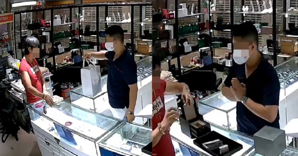 MAN CAUGHT SELLING FAKE AUDEMARS PIGUET WATCH @ FAR EAST PLAZA, BEGS FOR FORGIVENESS