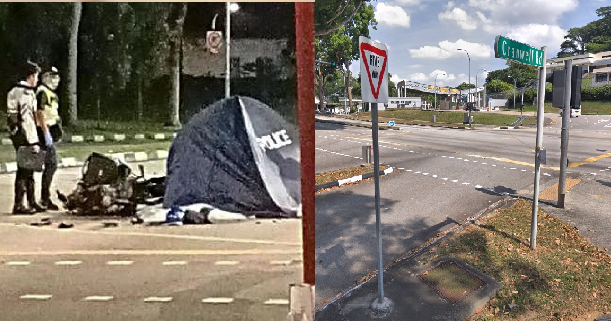 24 Y.O MOTORCYCLIST KILLED ON THE SPOT IN ACCIDENT @ LOYANG, DRIVER ARRESTED