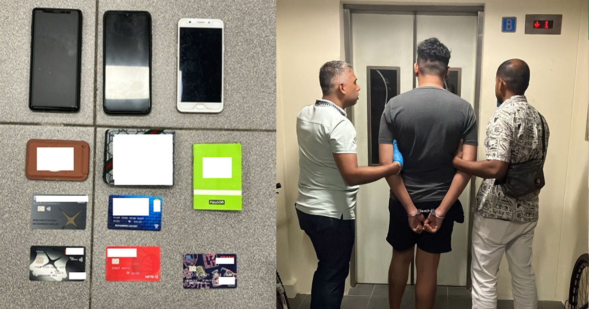 20 Y.O ARRESTED AFTER BUYING BANK ACCOUNTS FOR CRIMINAL ACTIVITIES