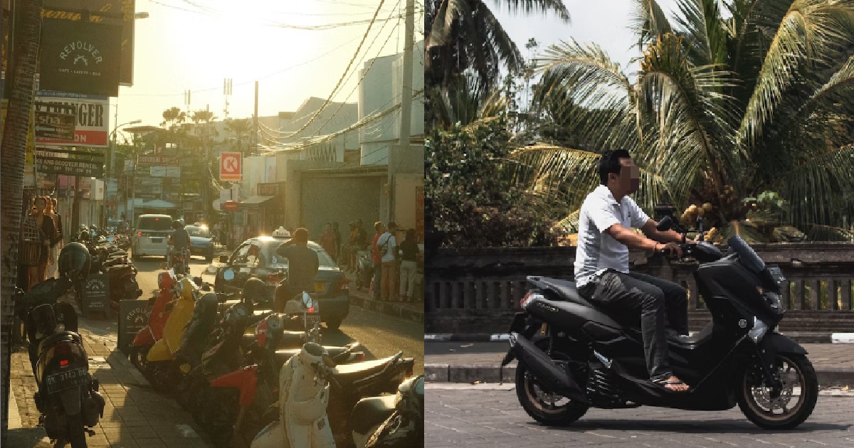 BALI BANNING TOURISTS FROM RENTING MOTORBIKES CAUSE THEY KEEP BREAKING TRAFFIC LAWS
