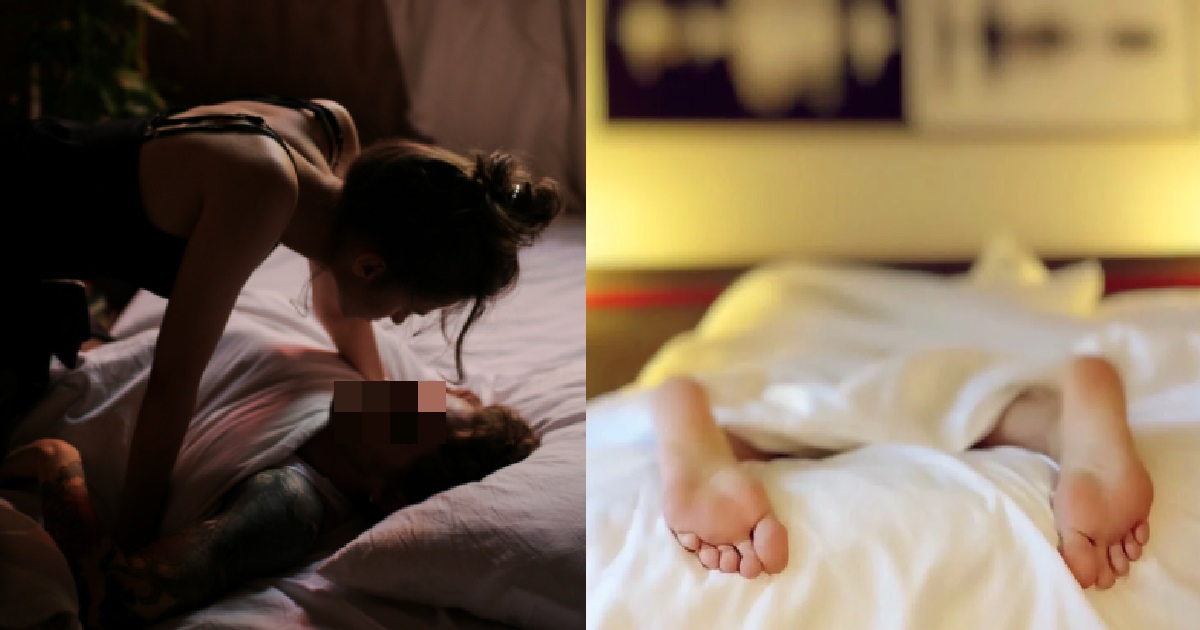 WIFE HOLDS HUSBAND DOWN IN BED & TELLS HIM: “I’M GONNA F YOU LIKE A GIRL”