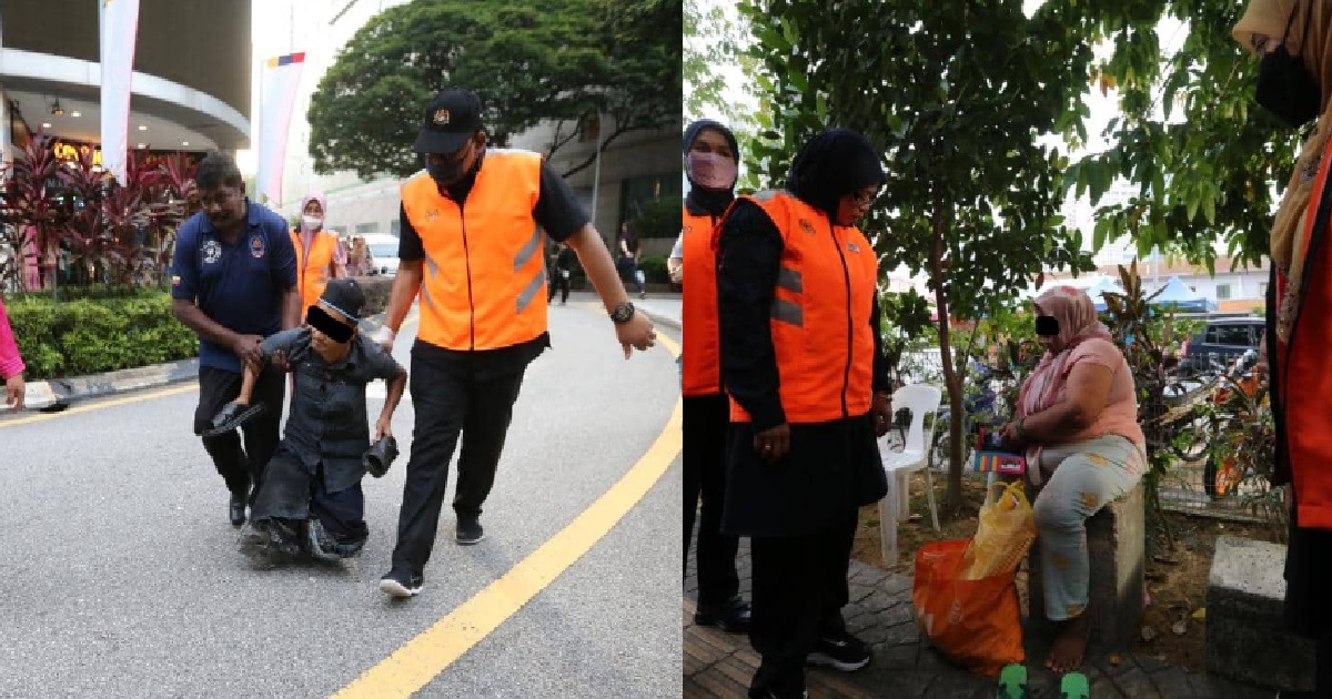 BEGGARS ARRESTED AFTER BEING EXPOSED FOR EARNING $2.4K/MTH & TAKING GRAB RIDES