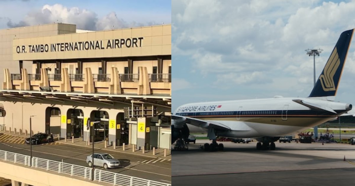 SINGAPORE AIRLINES AIRCRAFT GROUNDED IN SOUTH AFRICA AFTER BOMB THREAT CALL RECEIVED