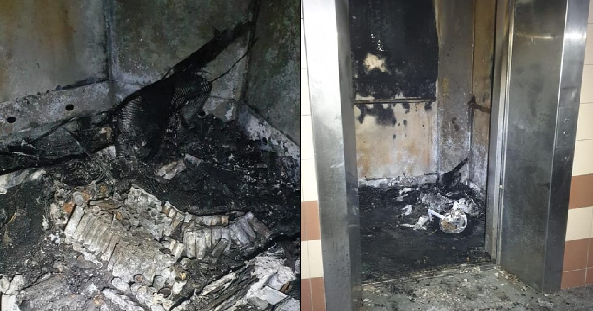 DELIVERY RIDER KILLED AFTER PMD CAUGHT FIRE IN WOODLANDS HDB LIFT, DEATH RULED “MISADVENTURE”