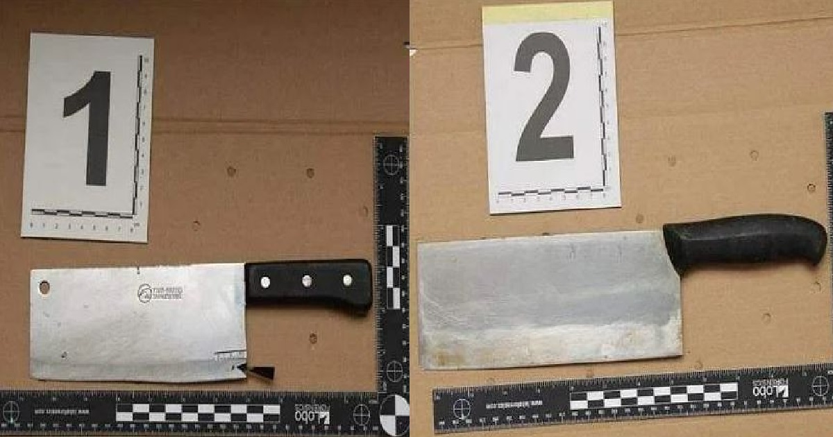 64 Y.O MAN ARRESTED FOR ATTACKING VICTIM WITH 2 CHOPPERS @ BUKIT MERAH
