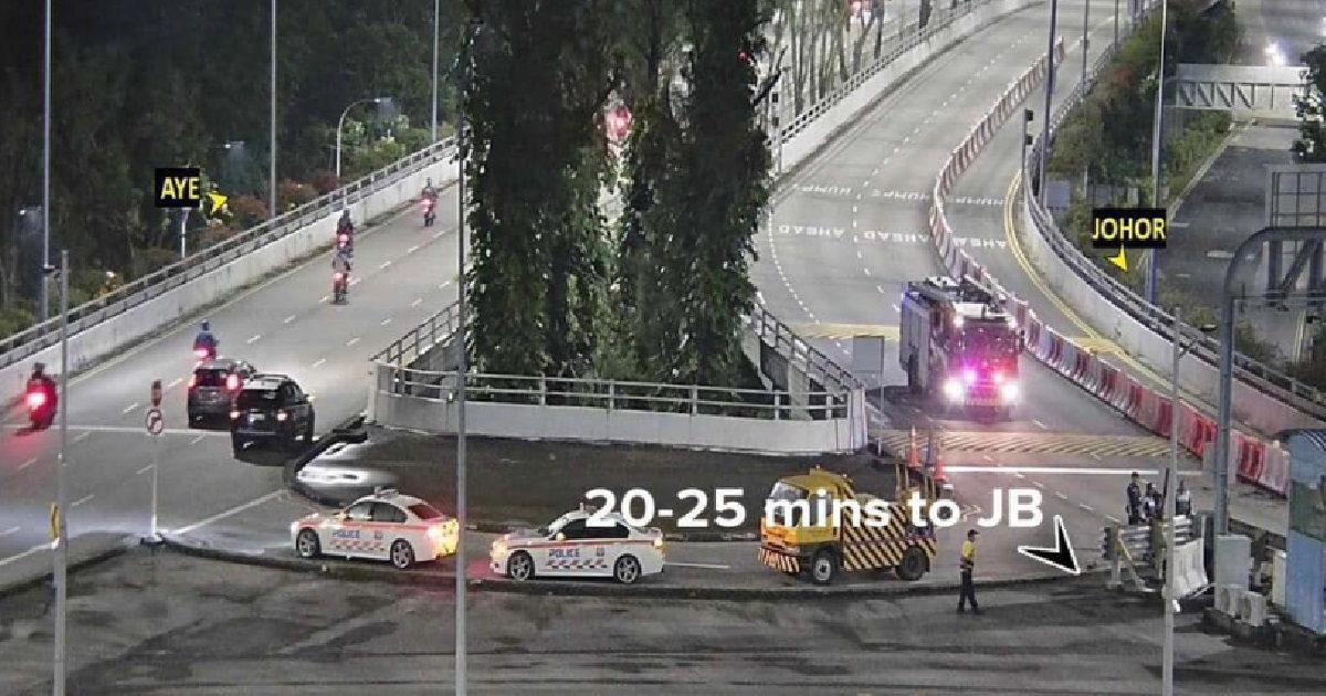 42  Y.O S’PORE DRIVER WHO HIT CERTIS OFFICER @ TUAS, WAS SPEEDING & DRUNK AT THE TIME
