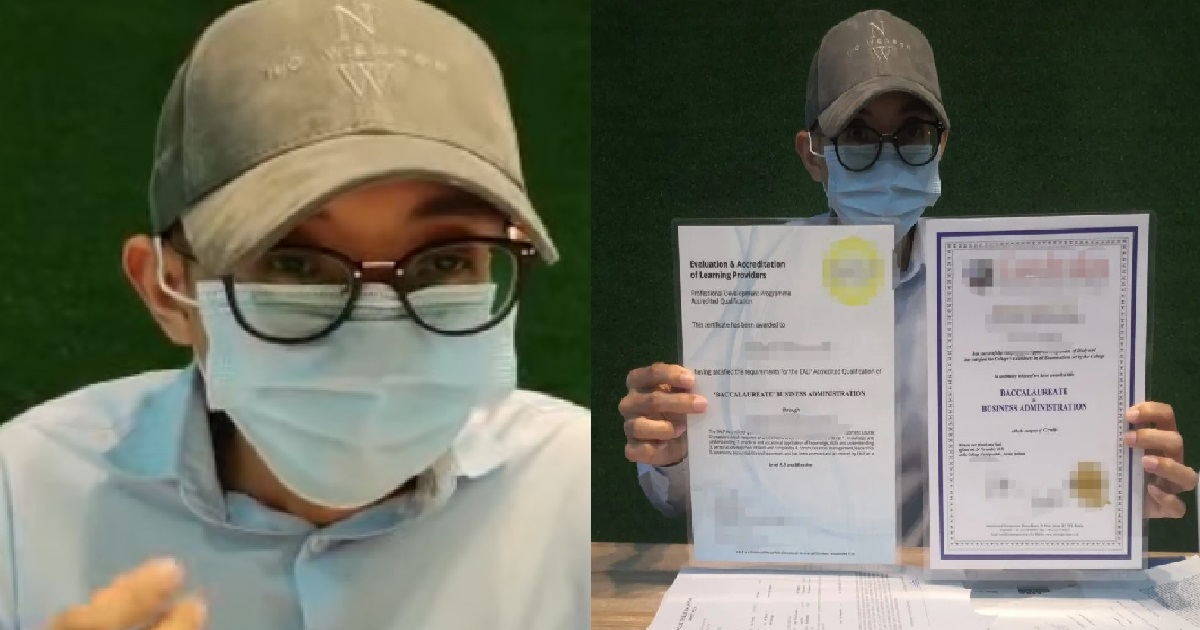 MAN SPENT 5 YEARS DOING DEGREE @ JOHOR UNI, THEN FINDS OUT IT’S NOT RECOGNISED IN S’PORE