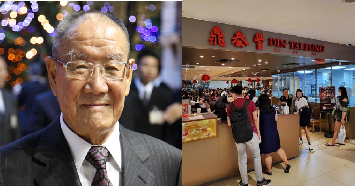 FOUNDER OF THE FAMOUS DIN TAI FUNG RESTAURANTS, YANG BING YI, DEAD AT AGE 96