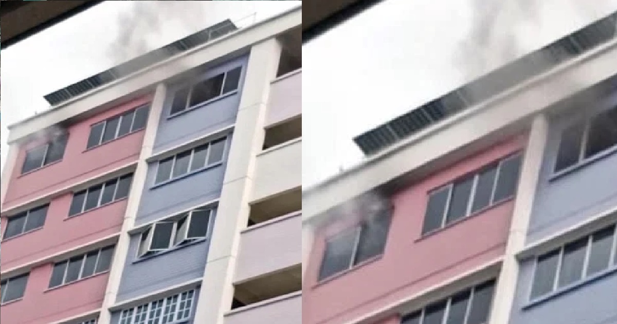 98 Y.O MAN DIED AFTER FALLING INTO COMA FROM PASIR RIS HDB FIRE, HAD 1ST DEGREE BURNS