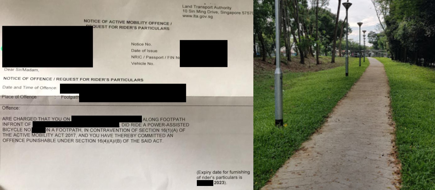 MAN DOES FOOD DELIVERY PT TO SUPPLEMENT INCOME, RIDE ON FOOTPATH EARNINGS ALL GONE