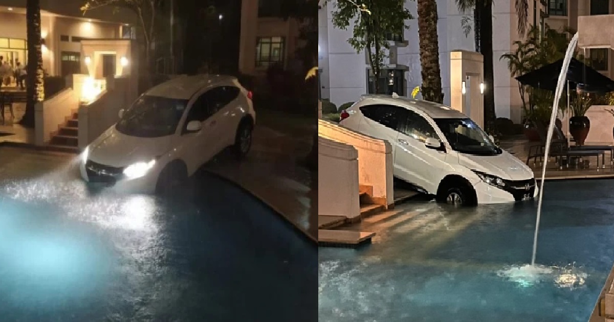 CONDO SEEKS DAMAGES FROM GOJEK AFTER DRIVER DROVE INTO THEIR SWIMMING POOL
