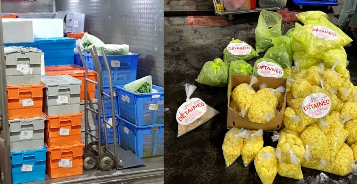 SMUGGLING ATTEMPT OF FRUITS AND VEGETABLES INTO SINGAPORE FOILED BY ICA AND SFA
