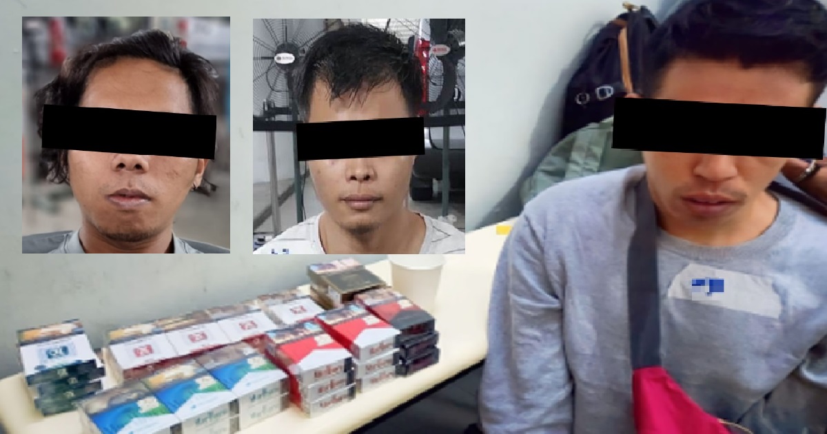INDONESIAN MEN ARRESTED FOR OVER-STAYING IN S’PORE, ILLEGAL CIGGS ALSO SEIZED