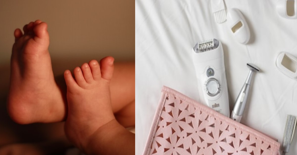 AUNTIE GO DO IPL FOR THE FIRST TIME, HAPPY BECAUSE HER DOWN THERE VERY SMOOTH